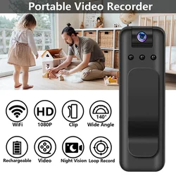 HD 1080P Mini Camera WiFi Infrared Night Vision Wireless Recording Pen High-definition Intelligent WiFi Recording Pen Connected