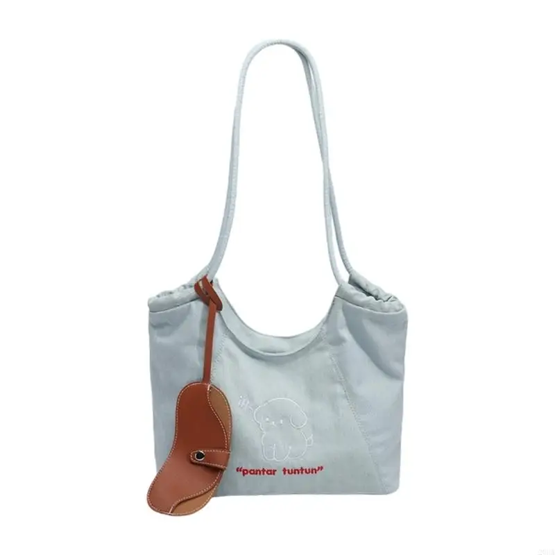 

Стильная вышитая сумочка для собак, подходящая для современных женщин -спа -мешок для плеча 20CA