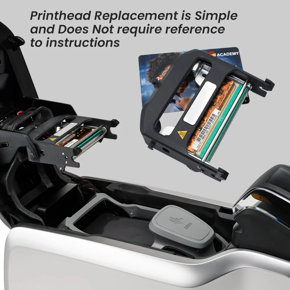 New Printhead Thermal Card Printer Color ID Card Printing