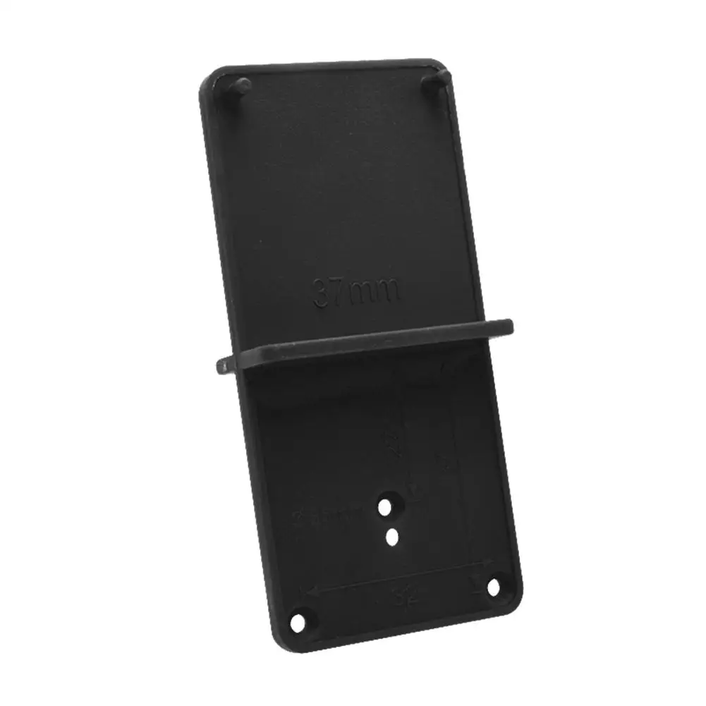 Cabinet Punch Locator Positioning Board 1pcs 85*40*22mm Black Drilling Tool Orange Woodworking For 35mm/40mm Hinge