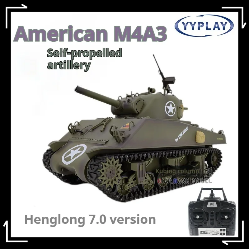 

Henglong 3898 Американский Шерман M4a3 дым внедорожный танк с дистанционным управлением телескопический пистолет бочка военная модель боевая игрушка для детей