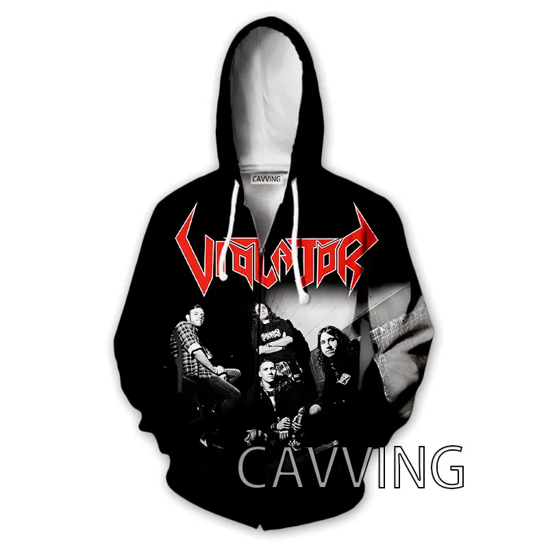 

CAVVING 3D Printed Violator Rock Zipper Hoodies Zip Hooded Sweatshirt Harajuku Hoodie Sweatshirt for Men/women