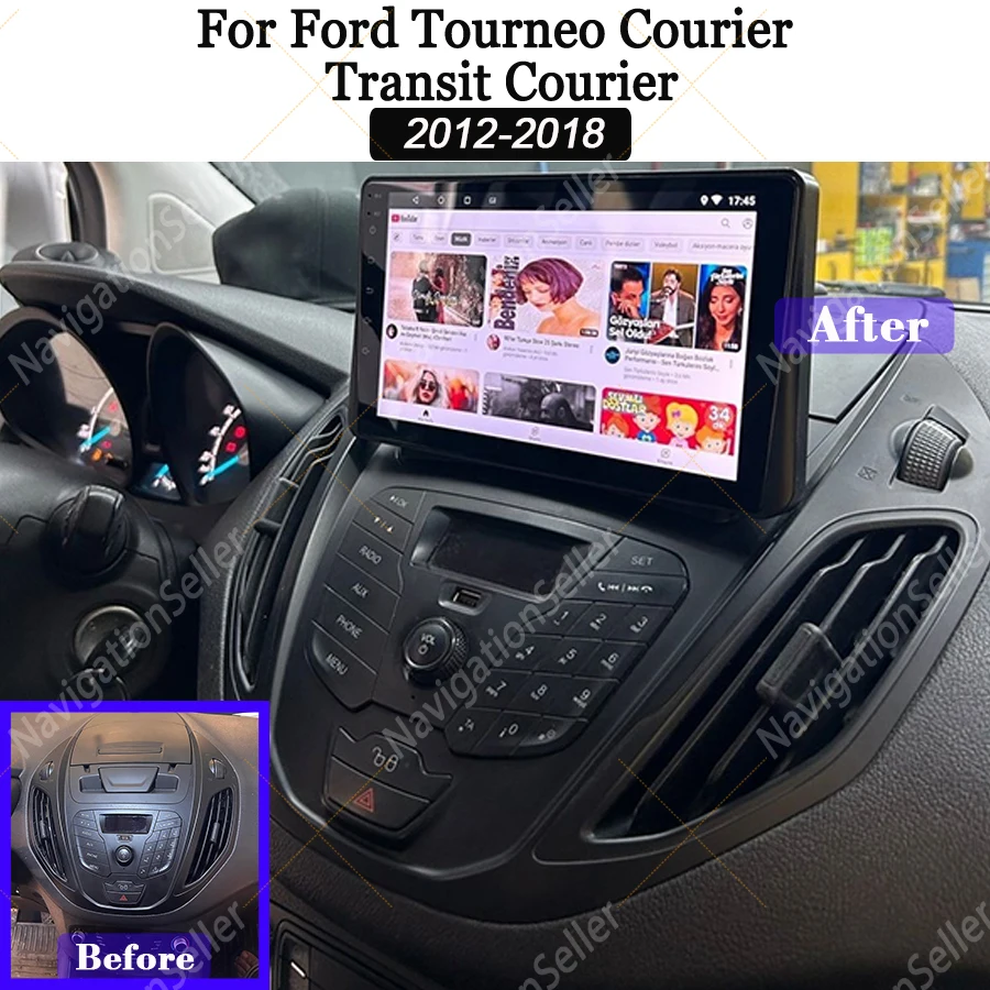 

Android Screen For Ford Tourneo Courier Transit Courier 2012-2018 Autoadio Carplay Stereo Multimedia Video Head Unit Navigation