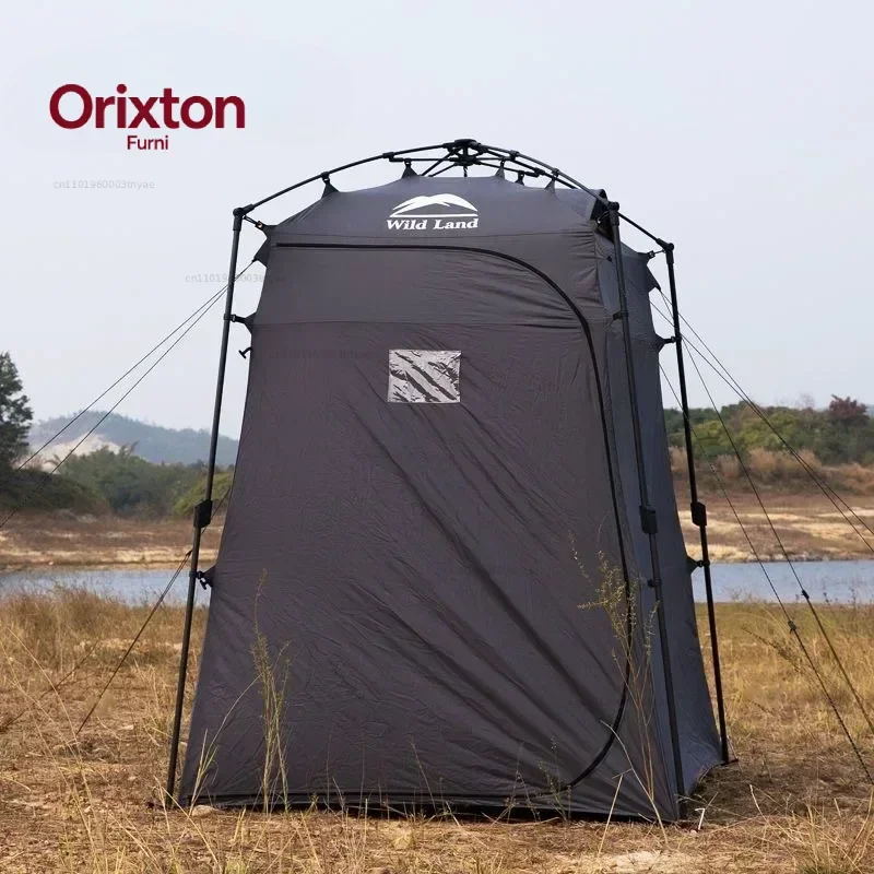 Automatic Speed Opening Single Tent Outdoors Portable Toilet Take Bath Change Clothes Windproof Multifunction Tents Ventilate
