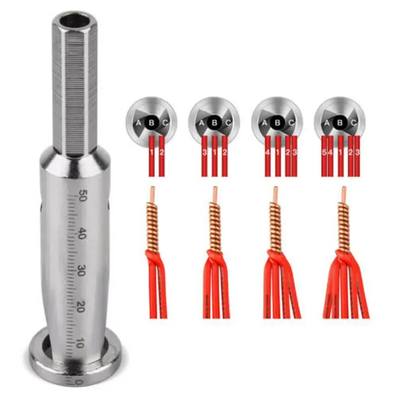 Automatic Non Stripping and Wire Merging Device Hand and Self Integrated Electrical Wiring Terminal 2.5-4 Square Meters