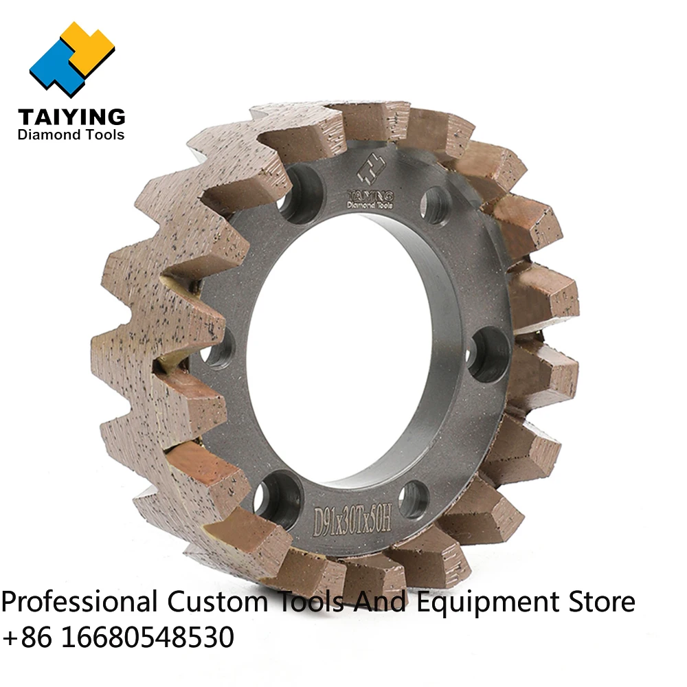 GHChina CNC Tools Manufacturer Crown Segmented Diamond Stubbing Wheel for Granite and Quartz Grinding Tools