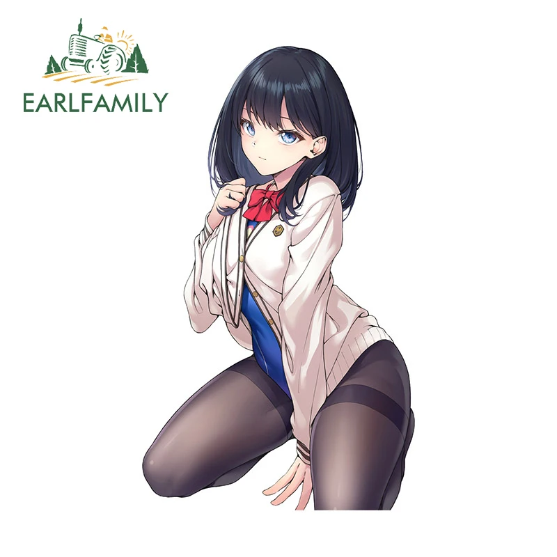 

EARLFAMILY SSSS.GRIDMAN Takarada Rikka автомобильные наклейки Takarada Rikka наклейка индивидуальное зеркало заднего вида украшение для доски для серфинга