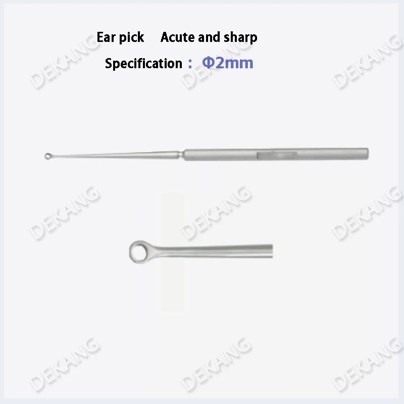 Tympanic Ear-Nose-Throat Curette Treatment Table Curette