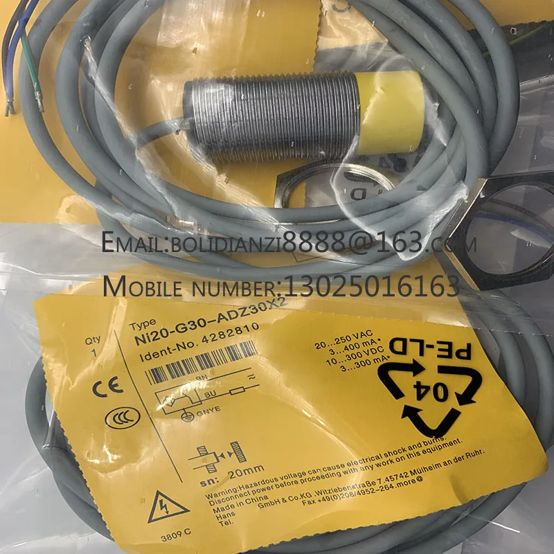 

New proximity switch sensor NI20-G30-ADZ30X2 NI20U-G30-ADZ30X2-B3131