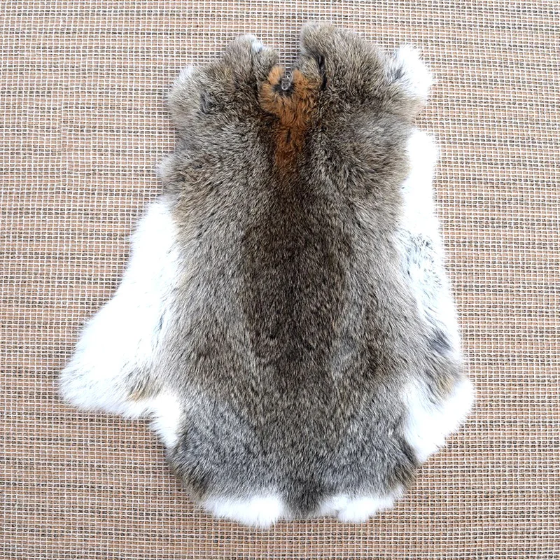 Faux Rabbit Fur White Fur Sale By Whole Piece Fluffy Rabbit Pelts Clothing Accessories Faux Fur For Blanket Carpets