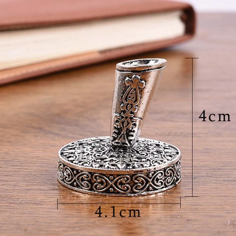 Stil Runde Edelstahl Stift Zubehör Schreibtisch Organizer Stift Organizer Feder Stift Ständer Halter Brunnen Runde Stift Halter