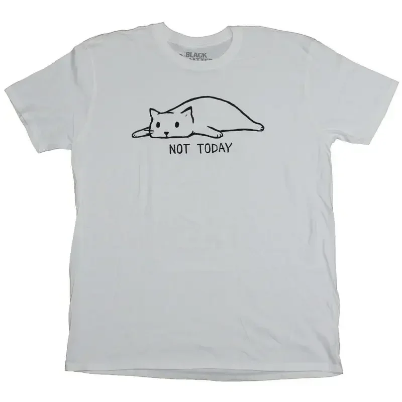 Black Matter Adult New T Shirt Not Today Lazy Fox Pic
