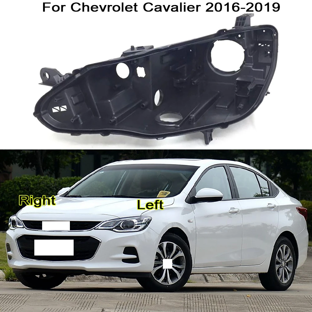 Front Headlight Base Surround For Chevrolet Cavalier 2016 2017 2018 2019 Headlight Accessories Lamp Shell  Support Frame