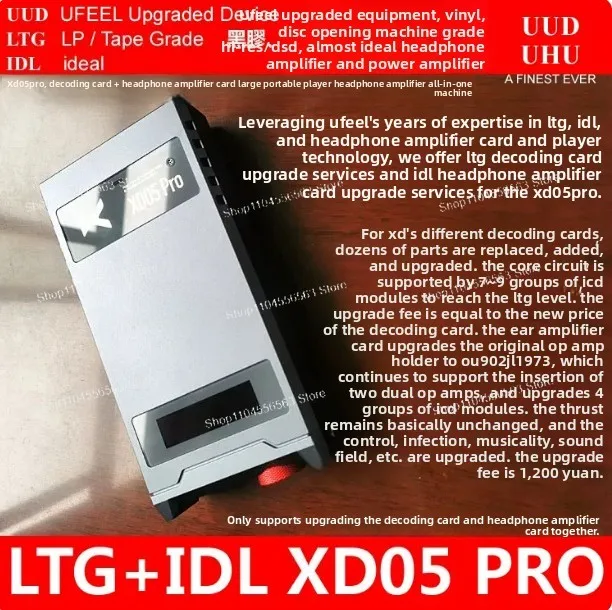 XD-05 BAL PLUS Pro DAC Headphone Amplifier All-in-One Upgrade Card Portable HiFi Audio Decoding Card for DIY Mod