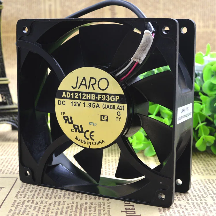 

НОВЫЙ ОРИГИНАЛЬНЫЙ AD1212HB-F93GP DC12V 1,95A 12038 12 СМ пластиковый каркас 120*120*38 мм ОХЛАЖДАЮЩИЙ ВЕНТИЛЯТОР