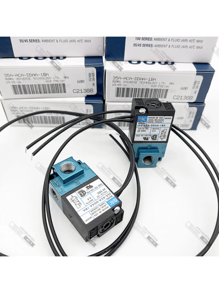 MAC 3 Port Electronic Boost Control Solenoid Valve DC12V 35A-ACA-DDAA/DDBA/DDFA-1BA 24V