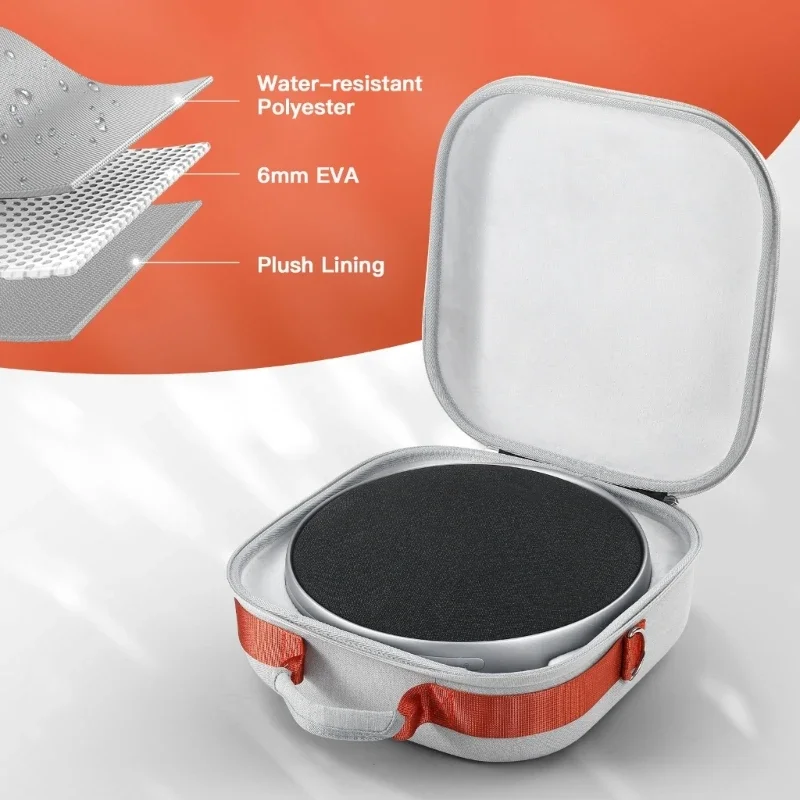 حافظة مكبر الصوت الصلبة الصلبة المدمجة في حالة مقاومة للماء وحشو داخلي مضاد للسيارات لـ Onyx Studio 9speaker