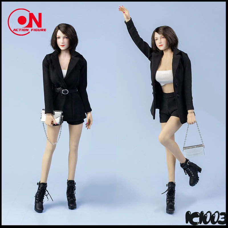 

ICE TOYS IC1003 1/6 Female Suit Shorts Casual Business Wear Clothes Model Fit 12-inch TBL PH JIAOU Soldier Action Figure Body