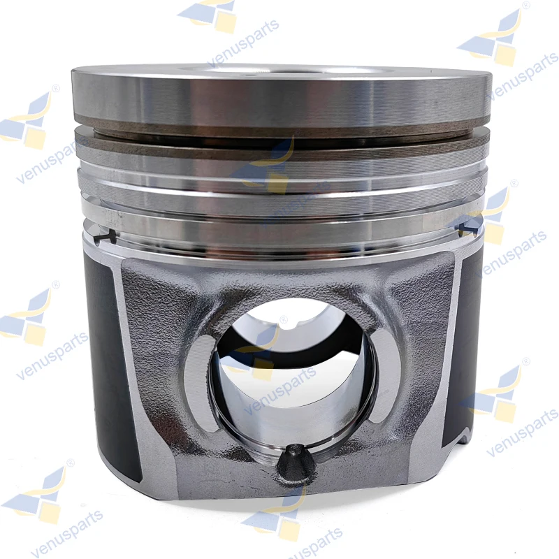 4JK1 Piston + Piston Rings Kit Set STD 4 Set 95.4mm for Isuzu 95.4*2H+1.5+3mm Overhaul Rebuild Kit Engine Parts 8-97355-672-2