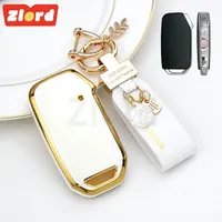 For Kia Ray Sorento Soul Telluride Cerato 2020 K5 K8 2022 for Kia Sportage 2023 Soft TPU Car Key Case Cover Shell Key Shell
