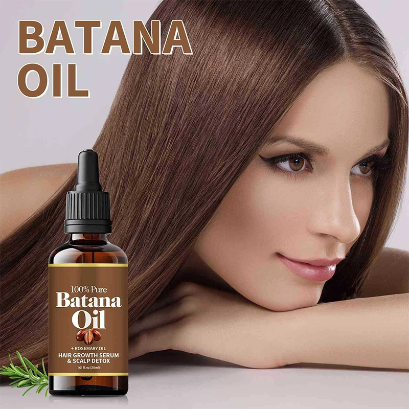 Batana Oil Hair Growth Serum Anti Hair Loss Baldness Fast Growth Hair Care Oil Repair Damaged Hair Scalp Treatment For Women Men