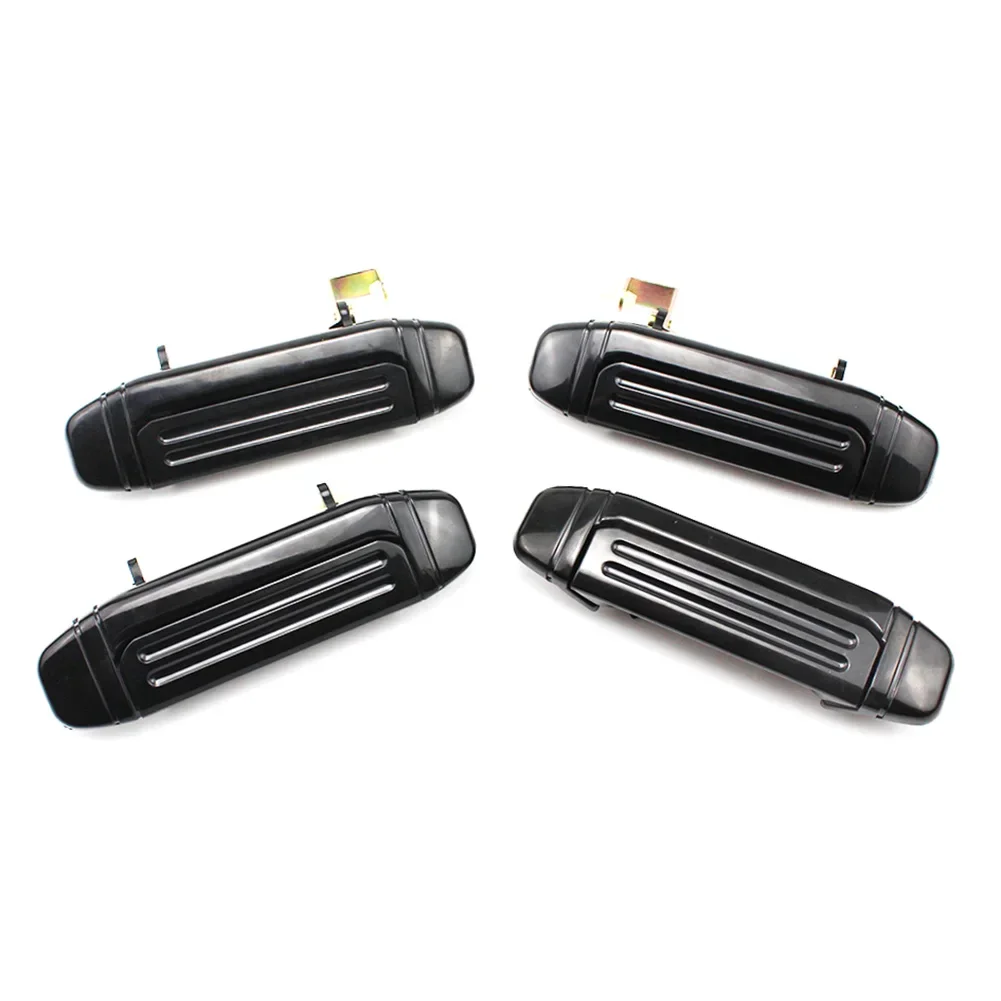 Car accessories 4Pcs/Lot Chrome Plating Exterior Door Handle for Mitsubishi Pajero Montero V43 V46 V47 V31 V32 V33