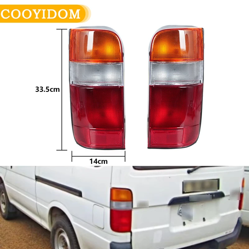 Rear Tail Light Warning Barke For Toyota Hiace 1989-2004 Turn Signal Lamp Car Taillight Assembly 81550-95J10 81560-95J10