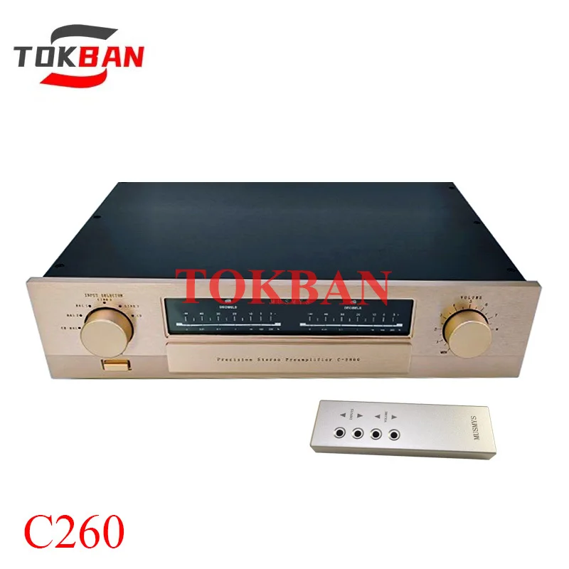 Tokban C260 Accuphase Class A Preamplifier Fully Balanced XLR Low Noise Low Distortion HIFI Preamplifier Audio