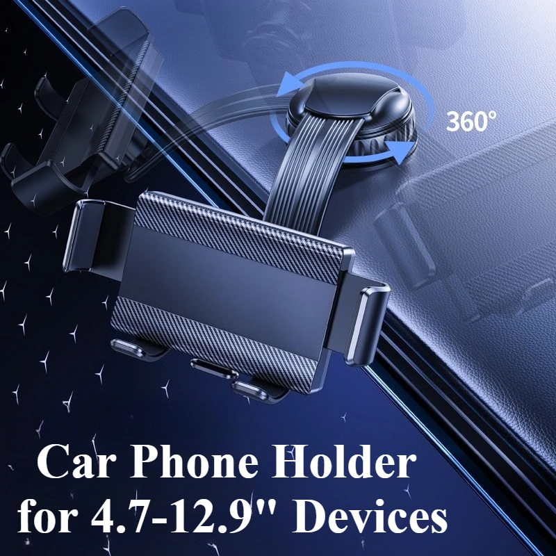 

Oatsbasf Car Suction Cup Phone Holder Stand for Z Fold 7 6 Dashboard Phone Bracket for 4.7-12.9" iPhone 17 16 15 Pro Max Samsung