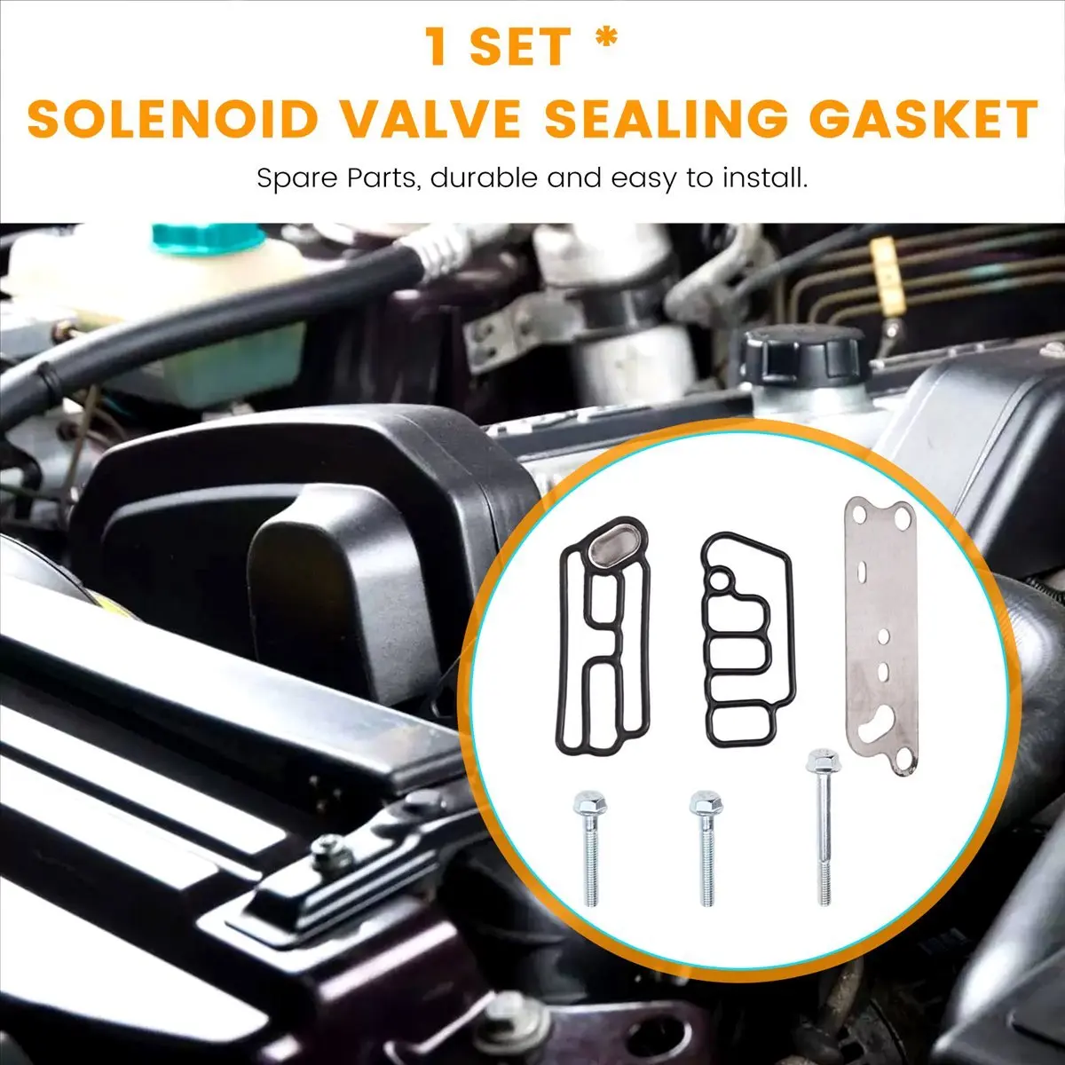 11-VVT Engine Variable Valve Timing Solenoid Valve Sealing Gasket 15810-R70-A03 15810-R70-A04 for ACURA HONDA ACCORD