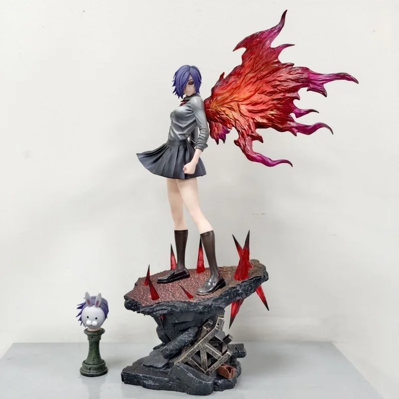 Anime Dc Tokyo Ghoul Ghost Island doble cabeza Touka Kirishima figuras coleccionables modelo acción adorno de escritorio juguetes regalos