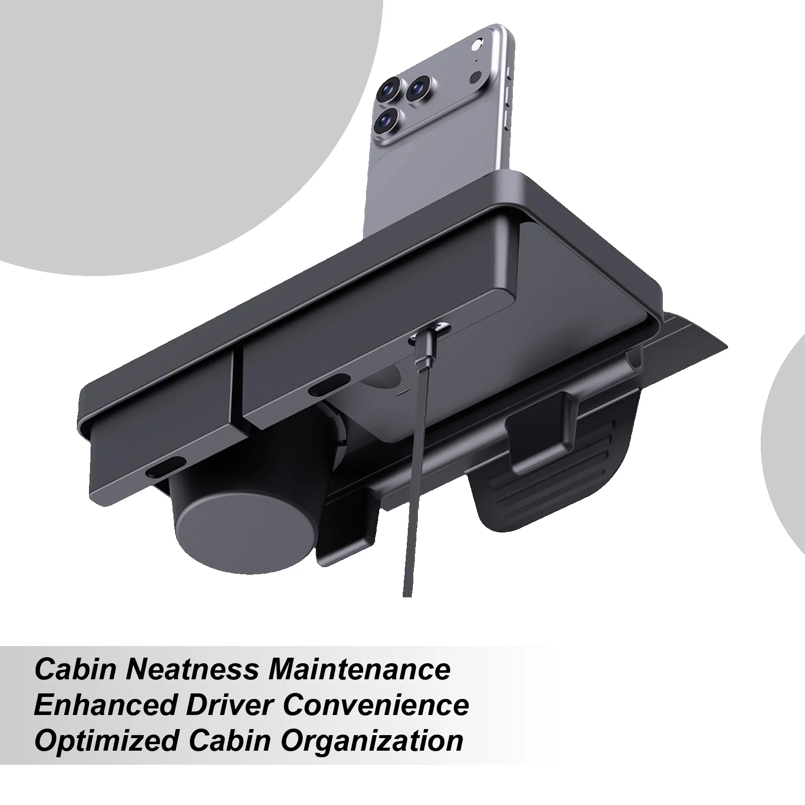 

Car Window Storage Tray Organizer Automotive Interior Organization Tray Vehicle Side Storage Rack For Window For SUV Truck Sedan