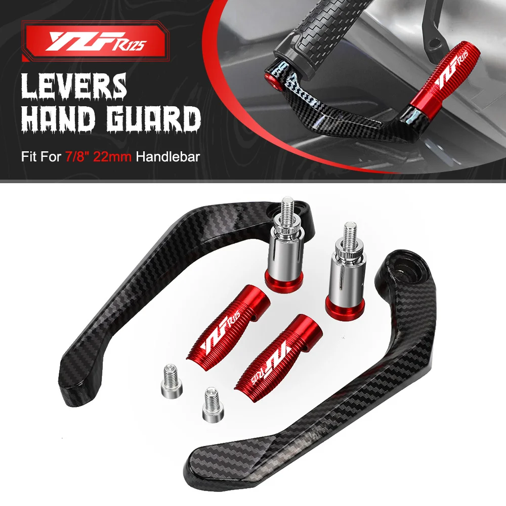 

CNC Handlebar Grip Handguard Brake Clutch Levers Guard Protector For YAMAHA YZFR125 YZF R125 YZF-R125 2023 2020 2021 2020 2019