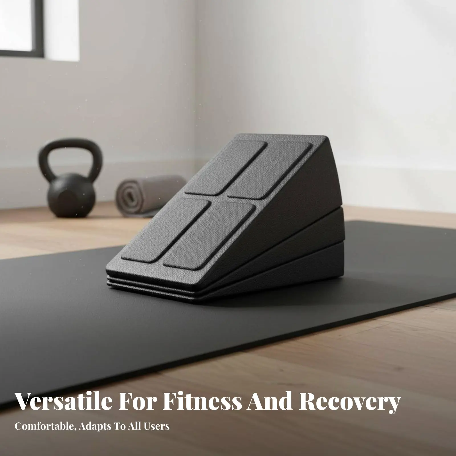 

Портативный блок-рампа для упражнений, пилатес-блок из пены, легко моющийся, эргономичный дизайн для спортсменов