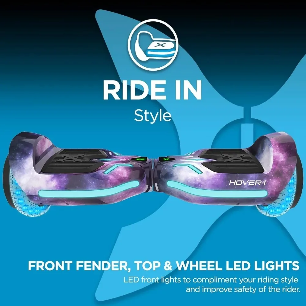 H1-100 Elektrische Hoverboard Scooter Met Infinity Led Wielverlichting