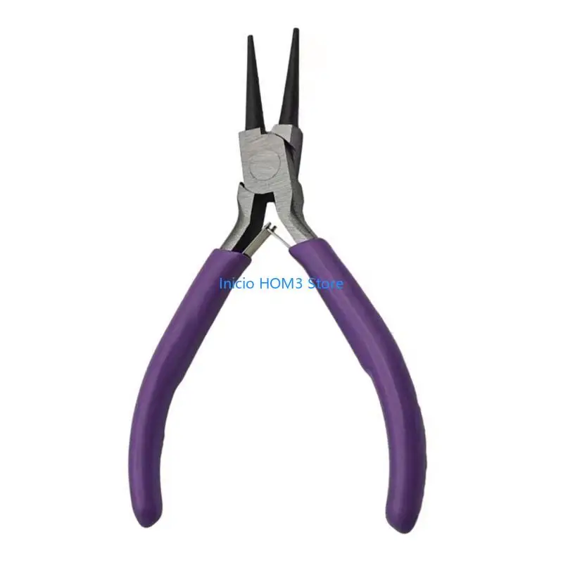 DIY 애호가를위한 둥근 코 펜치 및 와이어 커터가있는 A5YD 주얼리 플라이어