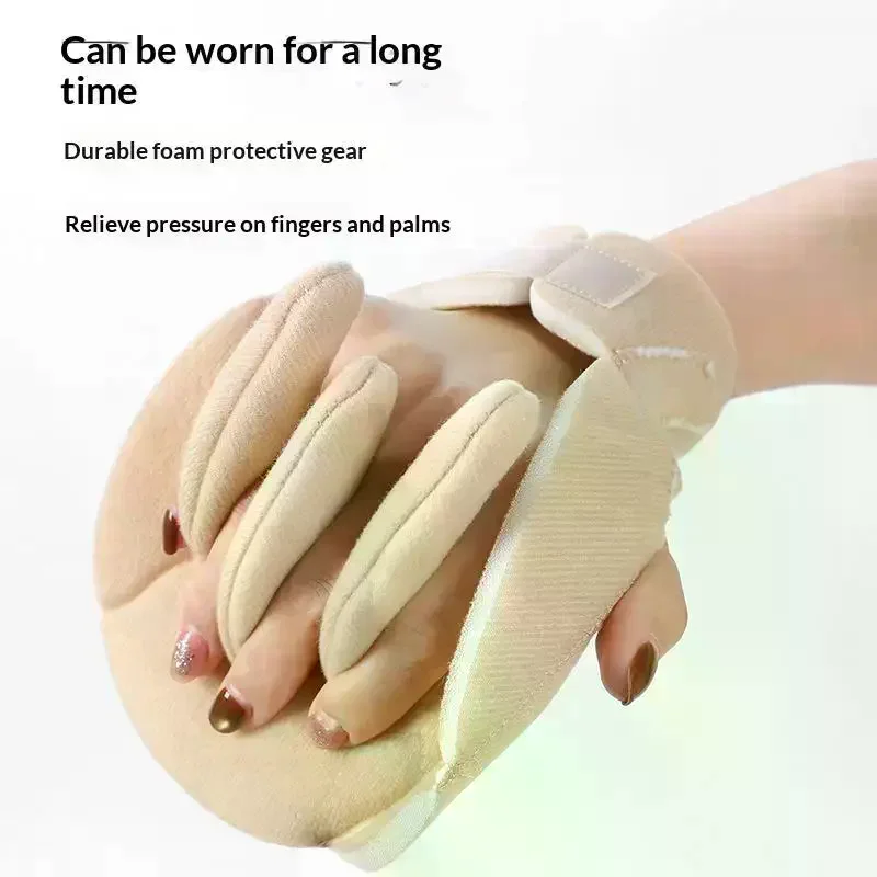 1/2PCS Hand Brace Support Model Built-in Finger Separator Orthopedic Wrist Rest Arthritis Rehabilitation Pad