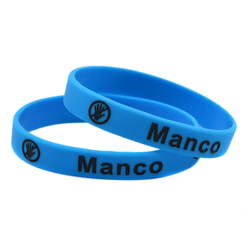 50 Pcs Esports Games Gift Silicone Wristband Madera YOLO Try Hard Troll Nino Rata and GG Easy