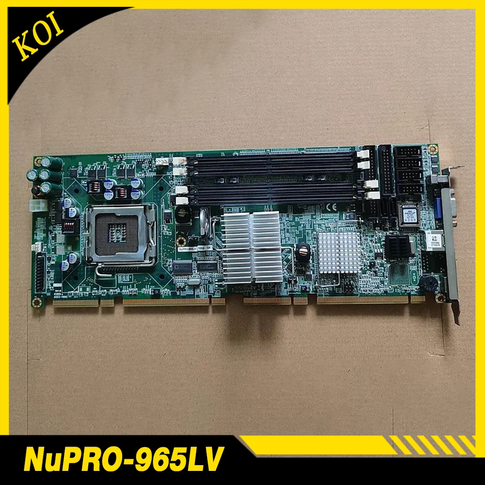 For ADLINK NuPRO-965LV LGA 775 Industrial Control Computer Motherboard Full Length Industrial Control Board