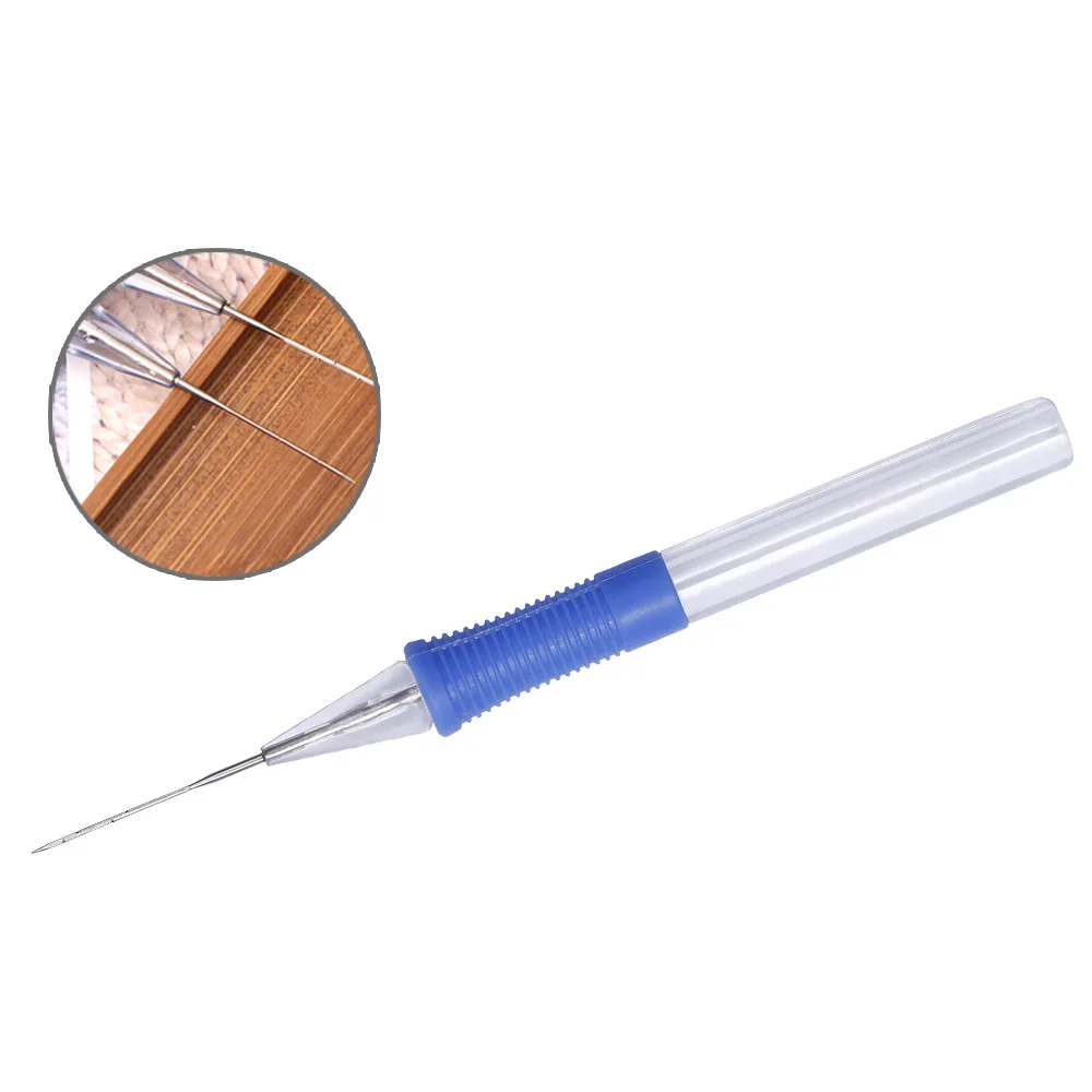 DIY Embroidery Pen Hand Embroidery Needle Weaving Tool Punch Needle Craft