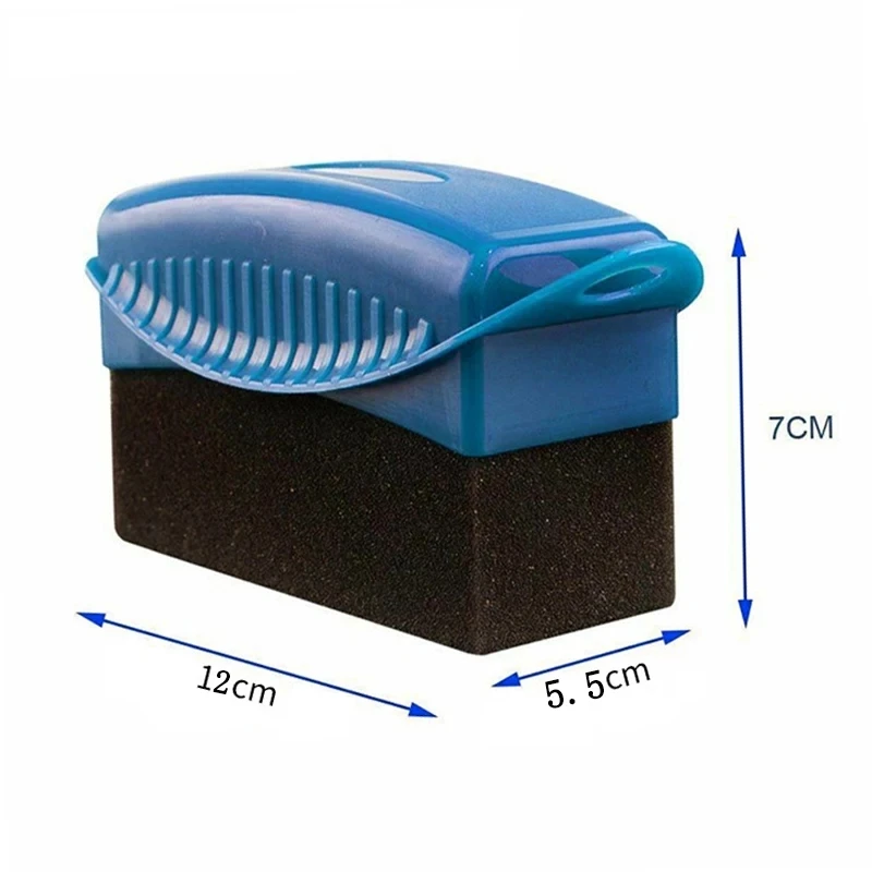 Car Wheel Polishing Waxing Sponge Brush With Cover ABS Washing Cleaning Tire Contour Dressing Applicator Pads Detail Accessories image 6