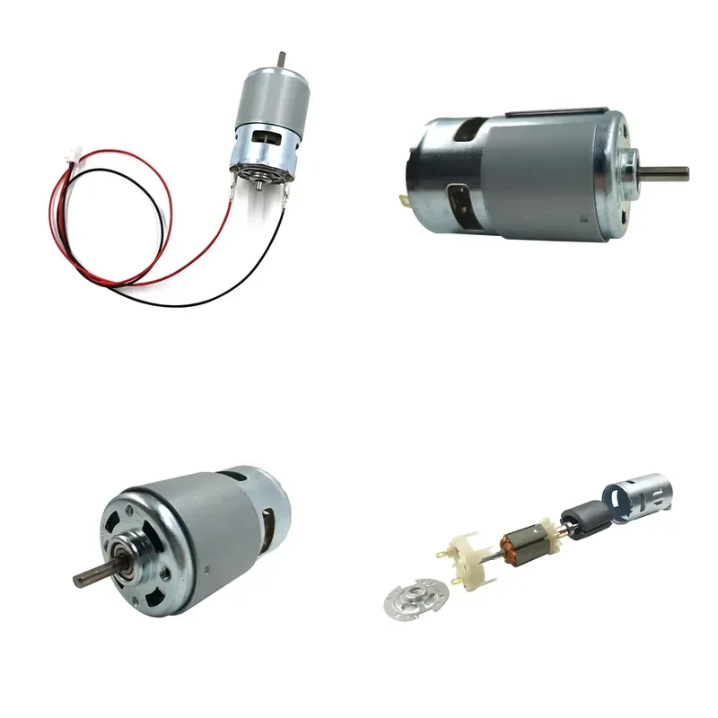 2026 HOT 100W 12V 24V 2000-15000RPM High Speed Electric 775 DC Brush Motor 3D Pump Kit With Ball Bearing