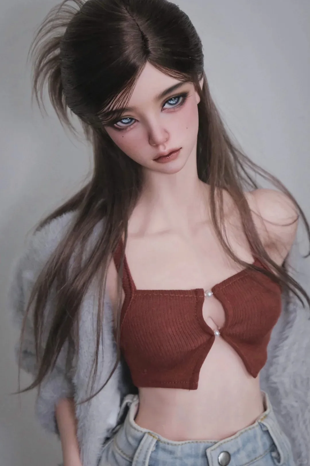 New SD BJD SD Girl Doll 1/3 Stars Cheap mari Hael Premium Resin Spot Makeup Free Eyeball Free shipping