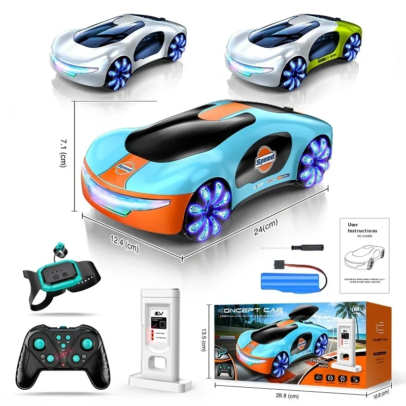 

4Wd Rc Drift Car с дистанционным управлением, модель Ev 4X4 8Ch, гоночный спортивный автомобиль с датчиком жестов, игрушка в подарок для мальчиков и девочек, детей, взрослых