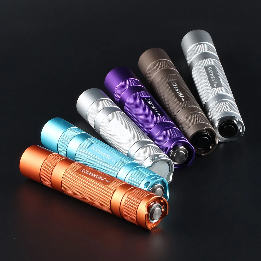 Convoy S2 Plus SST40 Flashlight Linterna Led 1800lm Flash Light 18650 Camping Fishing Working Light Mini Latarka Lanterna