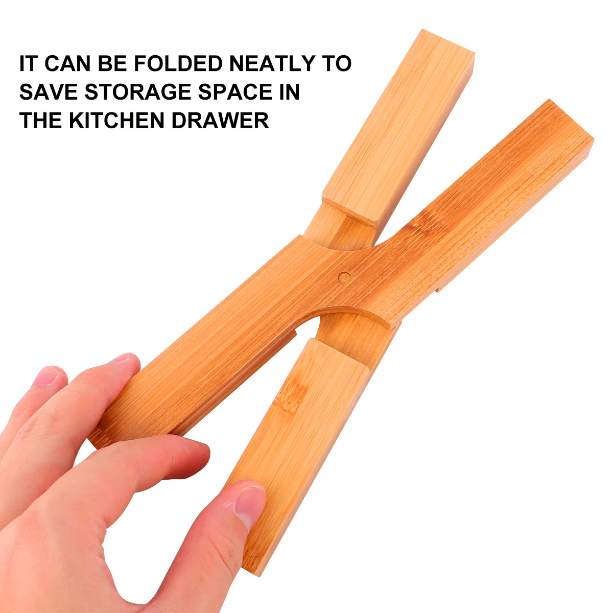 

1Pcs Bamboo Pot Mat Foldable Non-Slip Heat Insulation Protective Kitchen Pad Household Pot Holder Mat for Bowls Dishes