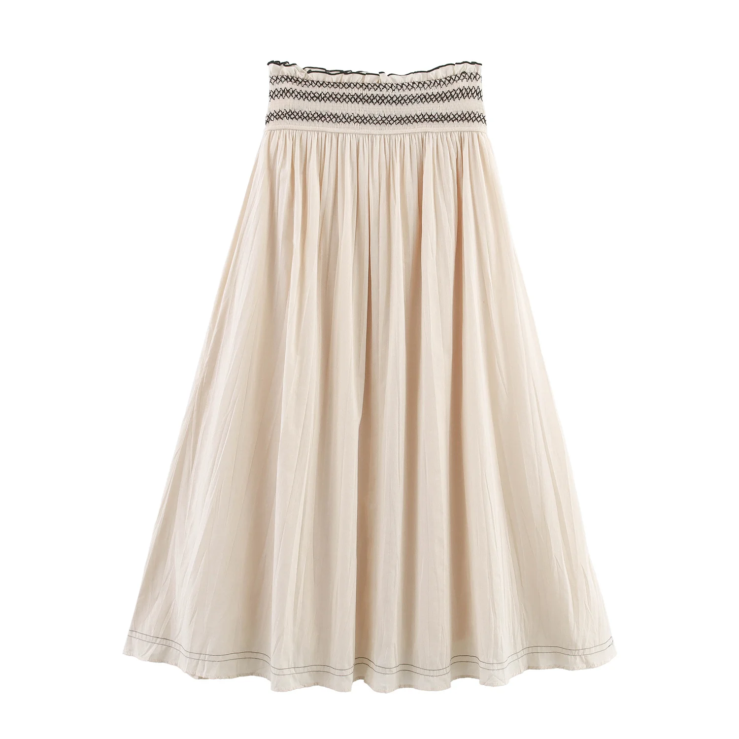 Coleção de Outono JNLEAOG Saia E de Cintura Alta em Estilo Color Blo para Mulheres Vestido Casual de Verão Sem Mangas