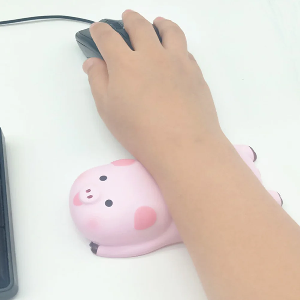 2 pçs forma de coração silicone mouse pad almofada de pulso gel preenchido suporte macio ergonômico descanso de pulso para jogos de escritório