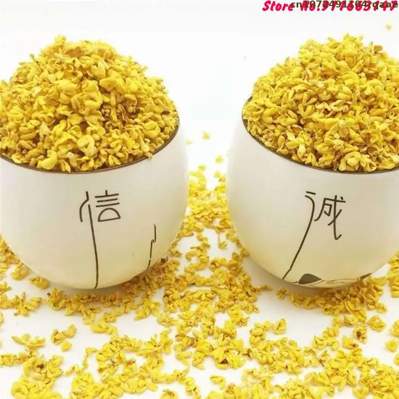 100% Natural Osmanthus Dried Flowers Guihua Buds For Aromatherapy Candle Epoxy Resin Jewelry Soap Making Art Craft Accessories