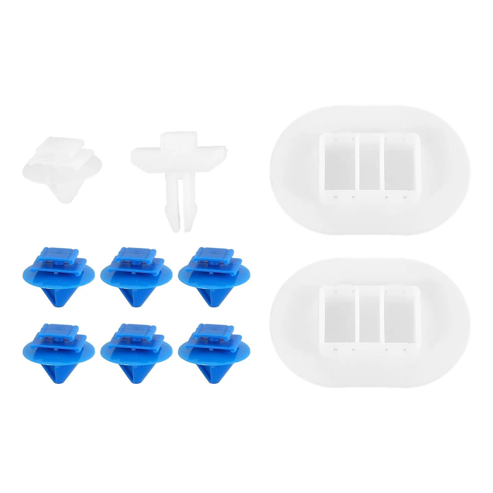 

10 Pcs Car Side Skirt Fixing Clips Door Trim Panel Plastic Retainers Dashboard Moldings Fasteners Easy Installation Durable